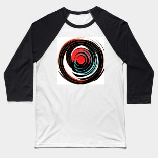 Colorful rings Baseball T-Shirt